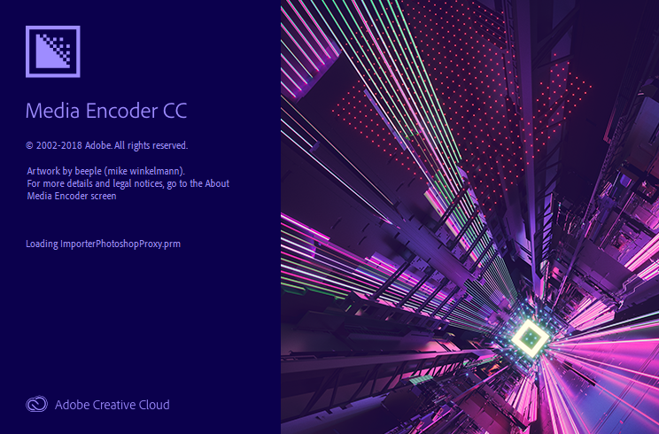 Adobe Media Encoder CC 2019