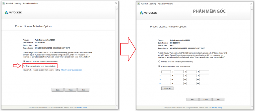 Hướng Dẫn active Autodesk AutoCAD 2020