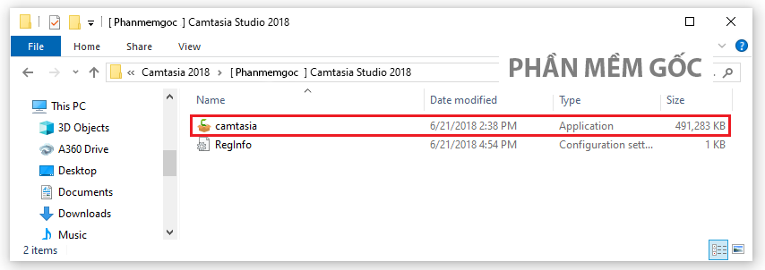 Hướng Dẫn Cài Đặt Camtasia Studio 2018