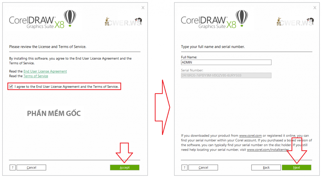 Hướng Dẫn Cài Đặt CorelDRAW Graphics Suite X8