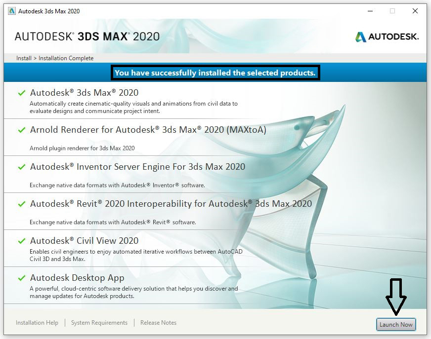 Hướng Dẫn Cài Đặt Autodesk 3ds Max 2020