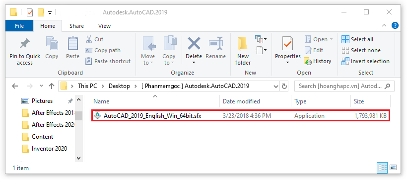 Hướng Dẫn Cài Đặt + Crack AutoCAD 2019