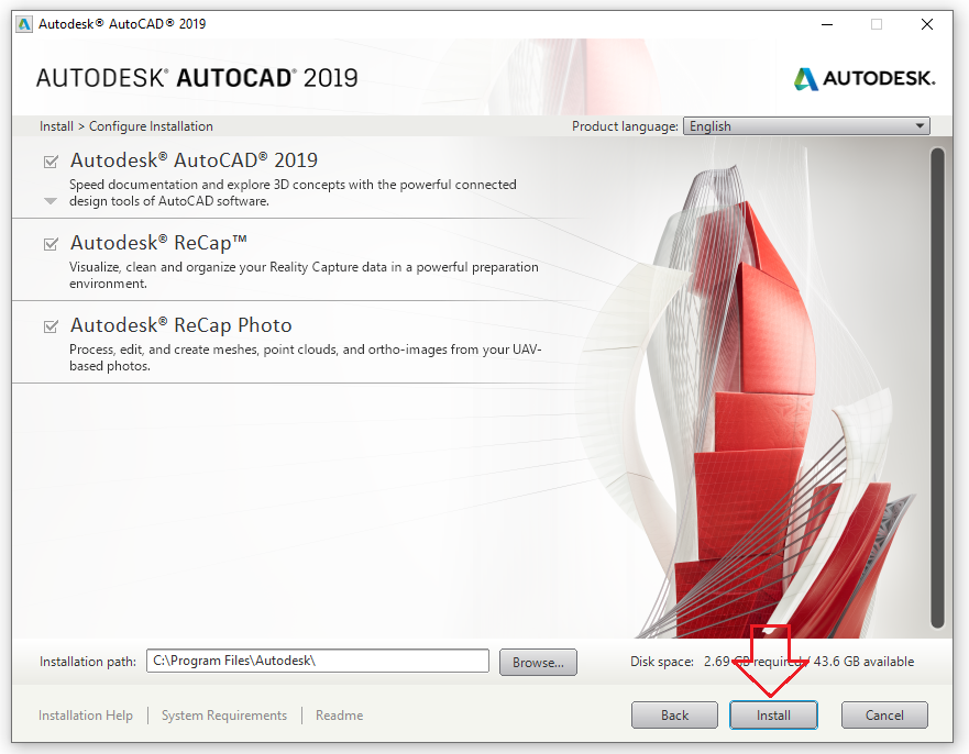 Hướng Dẫn Cài Đặt + Crack AutoCAD 2019