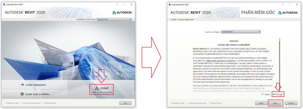 Hướng Dẫn Cài Đặt + Crack Autodesk Revit 2020