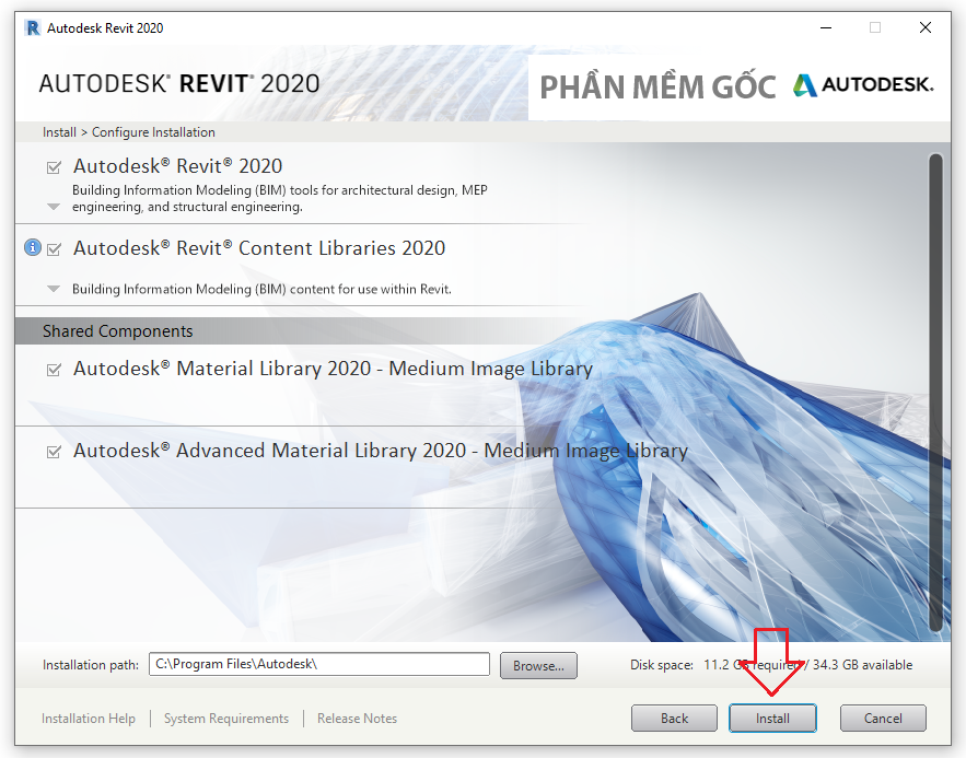 Hướng Dẫn Cài Đặt + Crack Autodesk Revit 2020