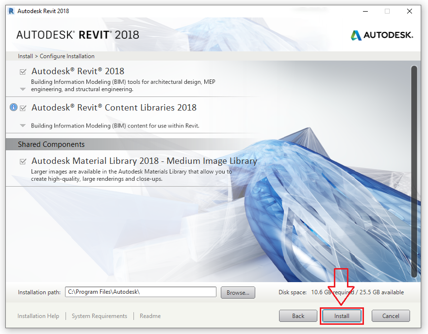 Hướng Dẫn Cài Đặt + Crack Autodesk Revit 2018