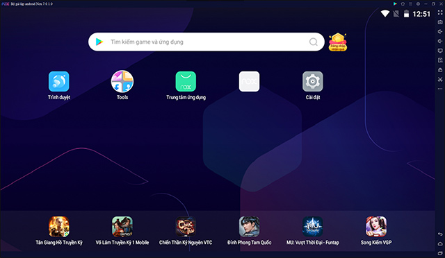 Nox App Player - Sự lựa chọn tối ưu khi chơi game android trên PC
