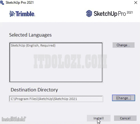 Hướng Dẫn Cài ĐặtSketchUp Pro 2021