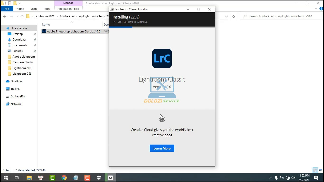 Hướng dẫn cài đặt Adobe Lightroom 2021