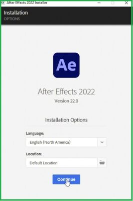 Adobe After Effects 2022