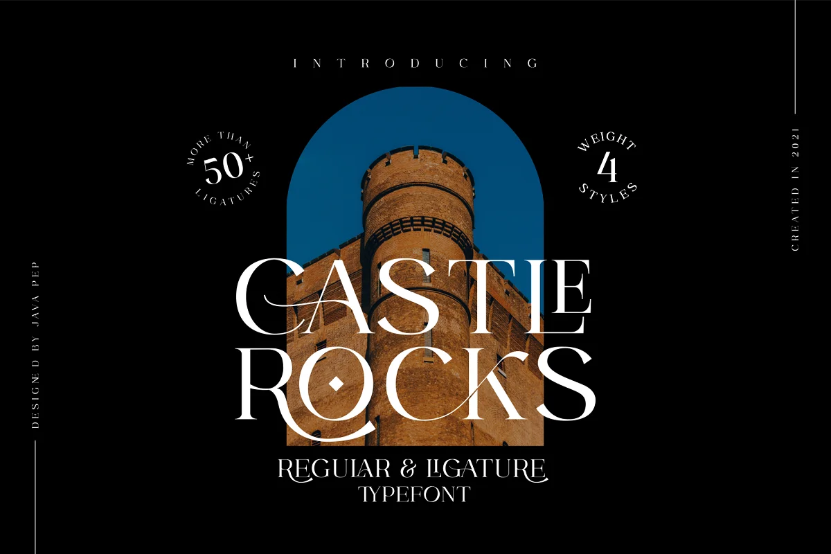 Castle Rocks Font