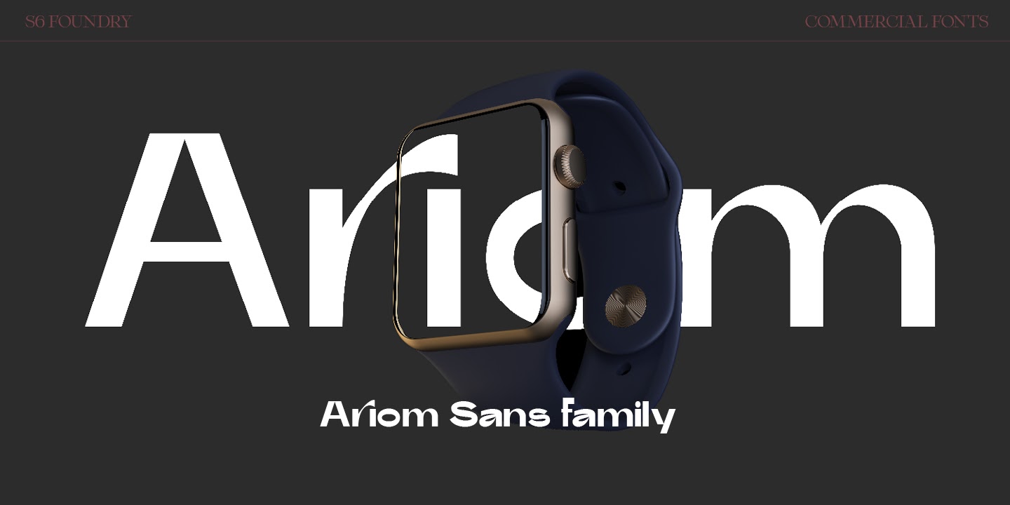 Font Ariom Sans Full