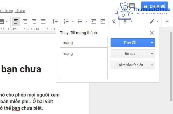 kiểm tra chính tả trong Word 03