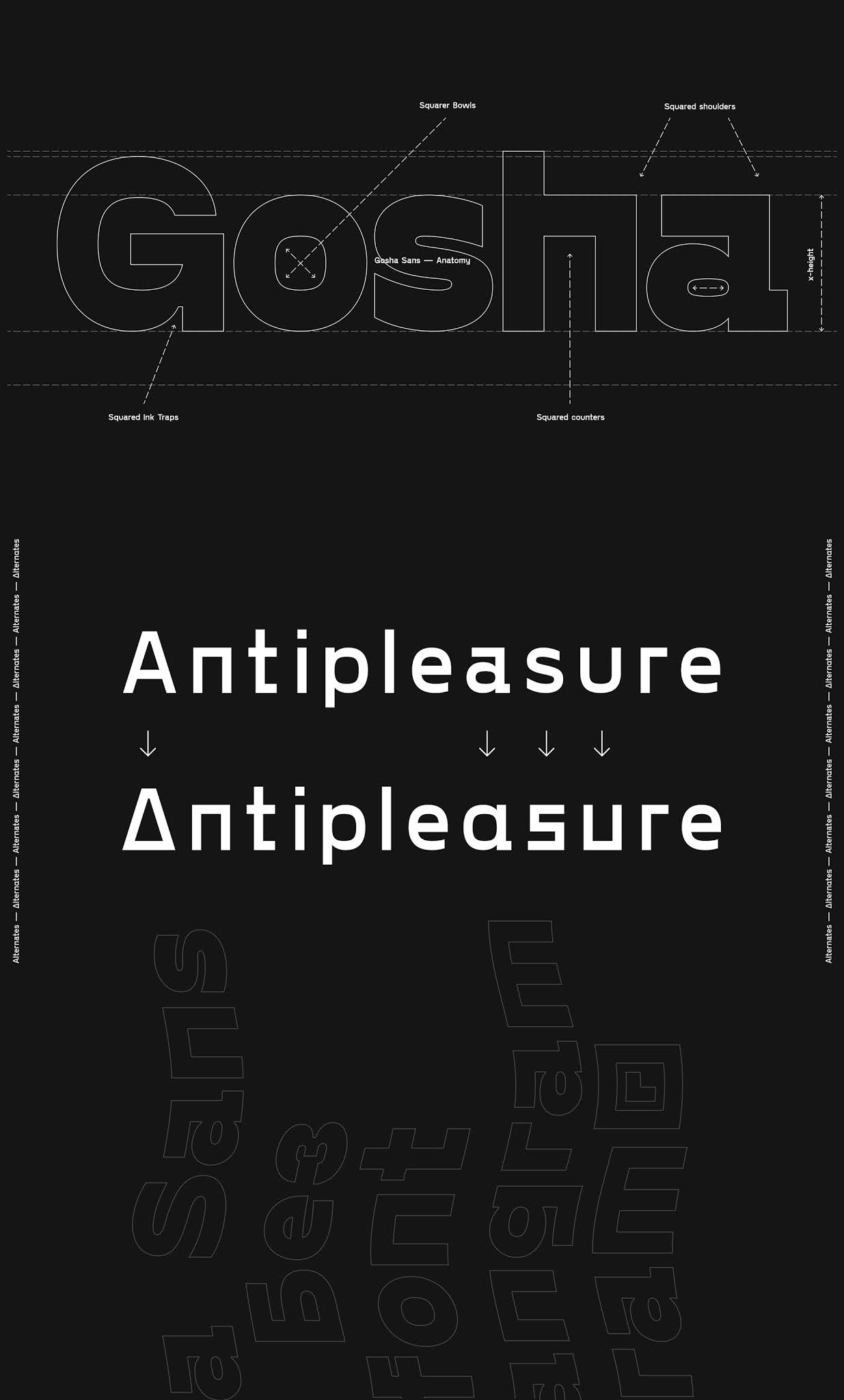 Tải font Gosha Sans Font Family