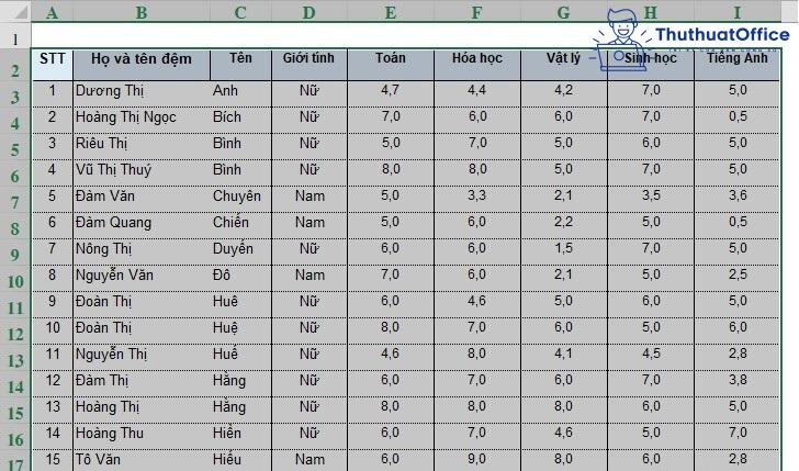 2 cách lọc dữ liệu trong Excel cực đơn giản bạn nên biết 16