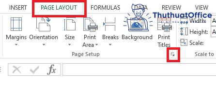 Đánh số trang trong Excel