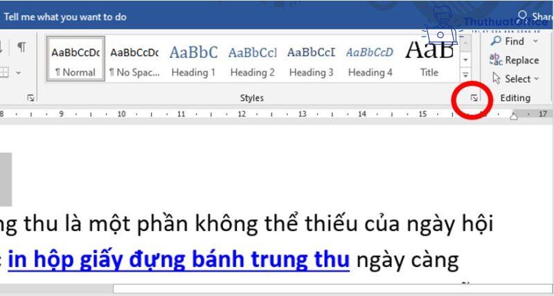 cách tạo Heading trong Word