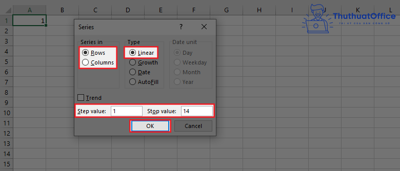 4 cách đánh số thứ tự trong Excel, có cách hay hơn kéo chuột 2