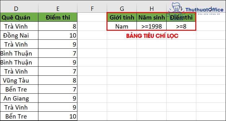 2 cách lọc dữ liệu trong Excel cực đơn giản bạn nên biết 5