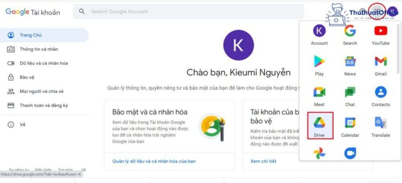 tạo khảo sát với Google Forms