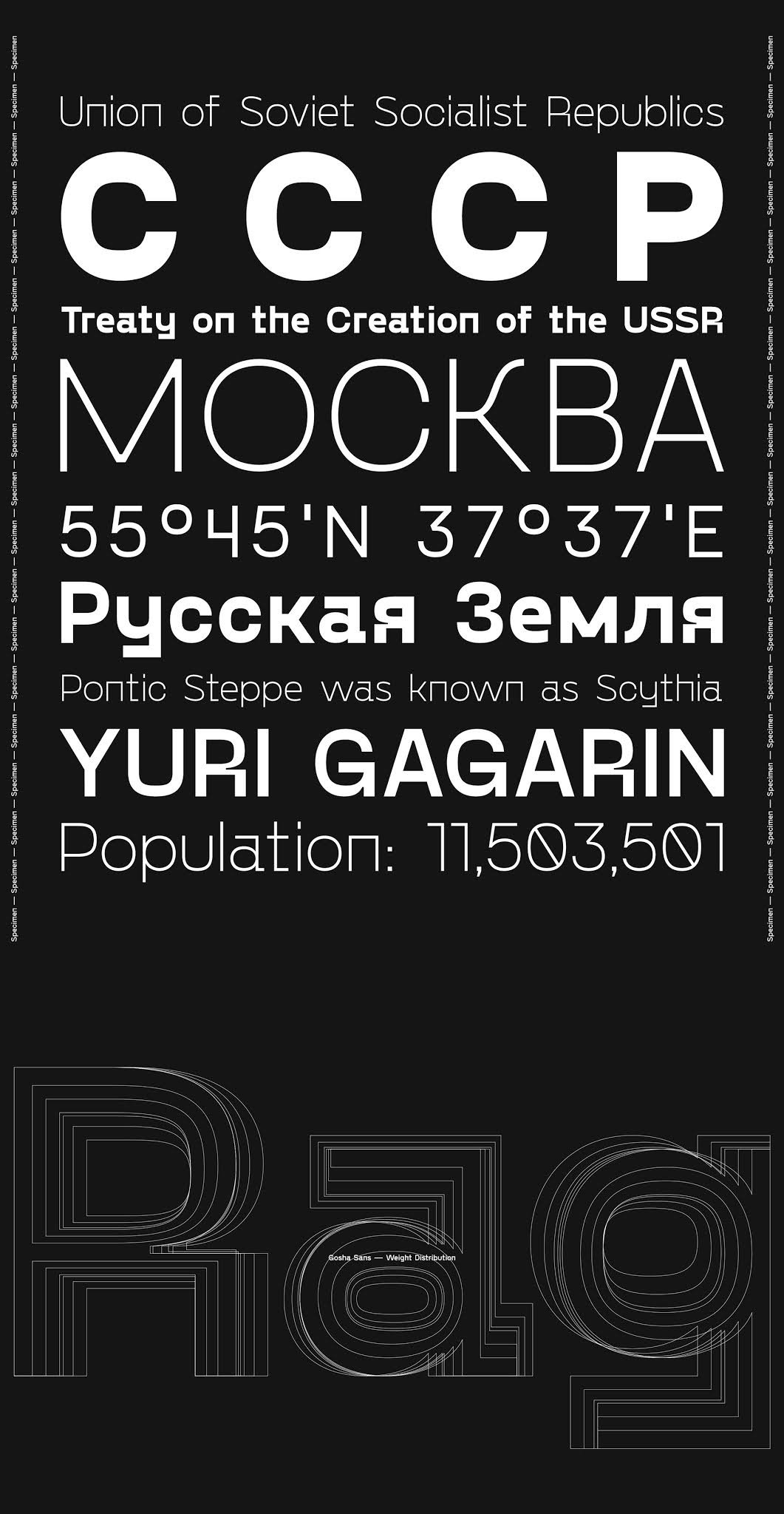 Gosha Sans Font Family