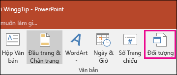 Chèn PDF vào PowerPoint