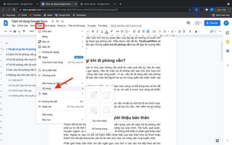 Cách sử dụng Google Docs