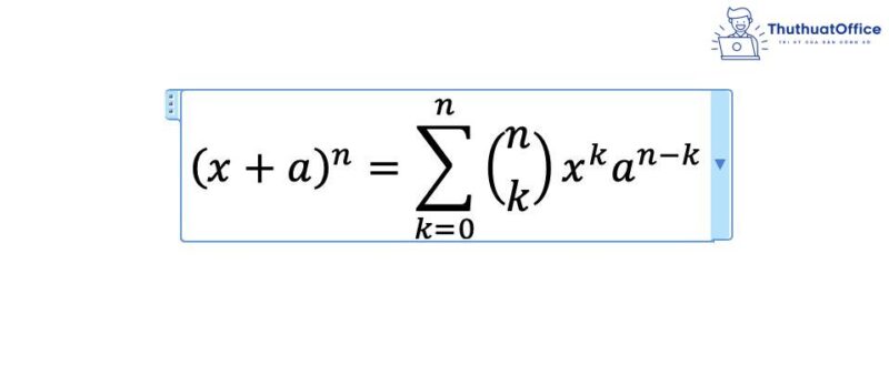 Cách viết công thức trong Word