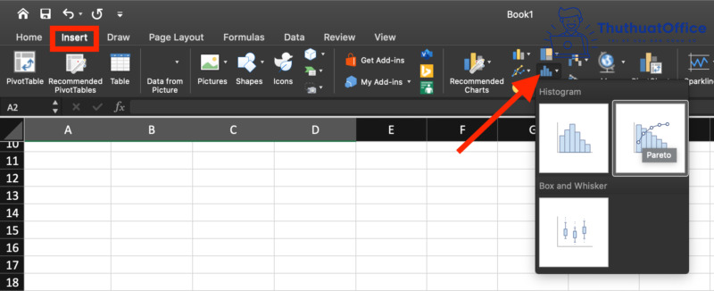 Vẽ biểu đồ trong Excel