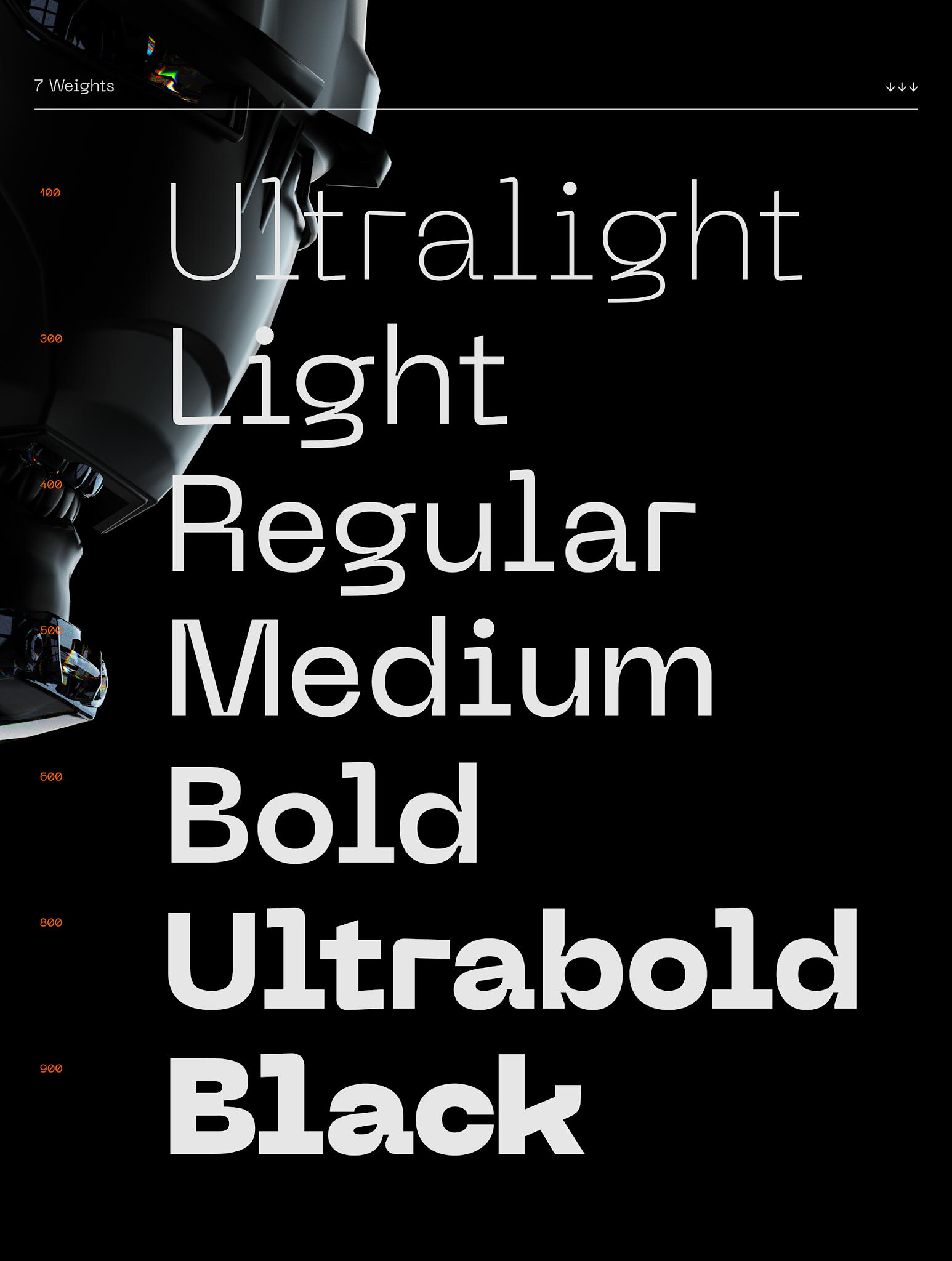 Neue Machina Font Family full 7 font