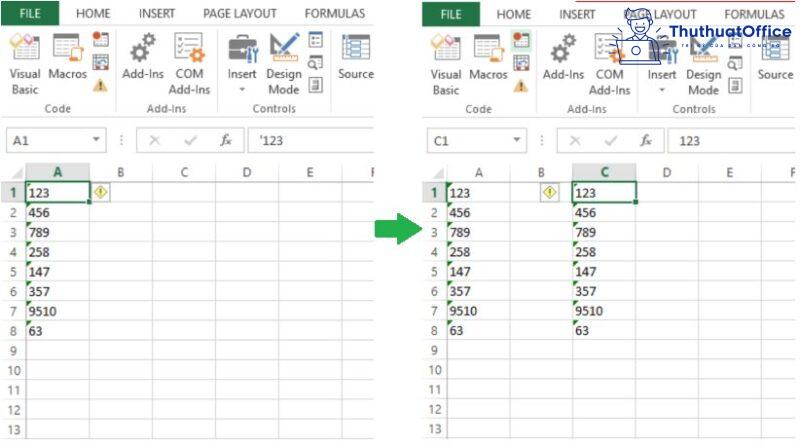 bỏ dấu trong Excel