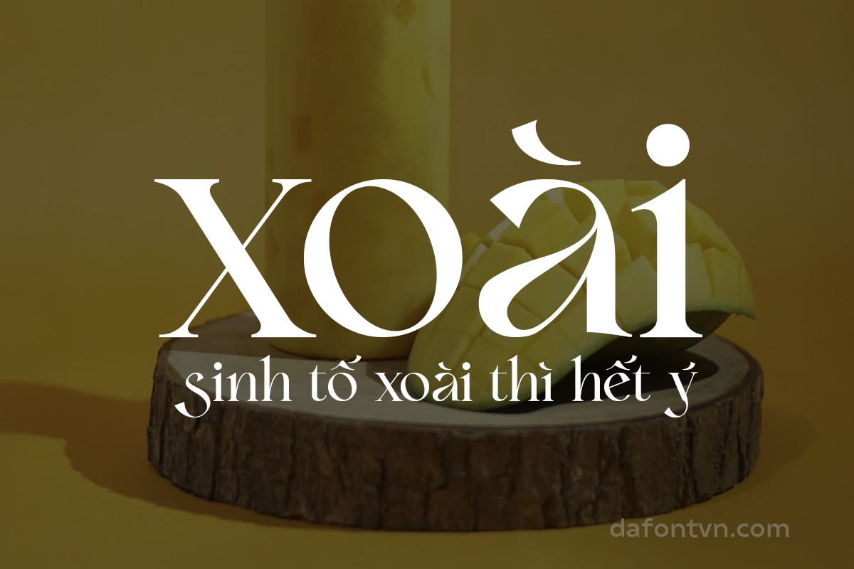 Font việt hóa Bon Foyage