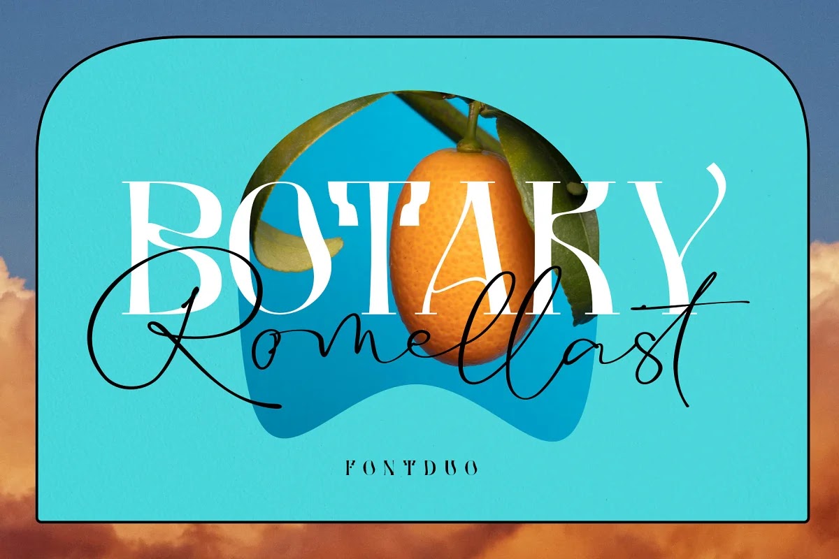 Font Việt Hóa BOTAKY Romellast Font