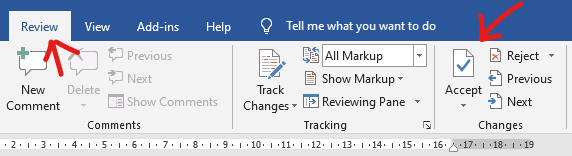 cach bo tracking trong Word 2016 04