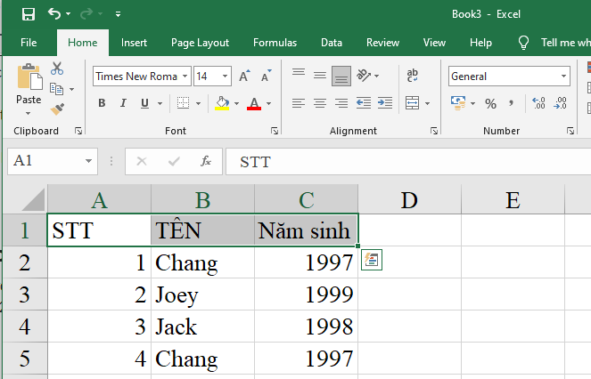 cach in Excel co tieu de 07