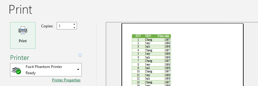 cach in Excel co tieu de 08