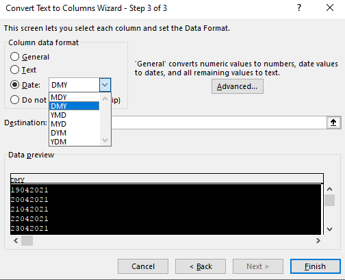 cach nhap ngay thang nhanh trong Excel 12