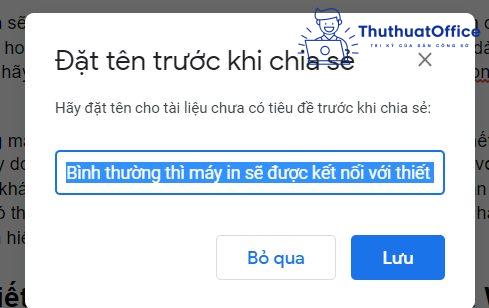 Cách tạo file PDF từ Google Docs