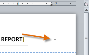 cach tao header and footer trong Word 2010 13