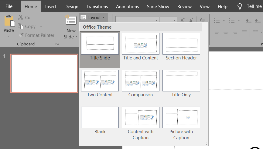 Các bước chỉnh sửa Layout trong PowerPoint