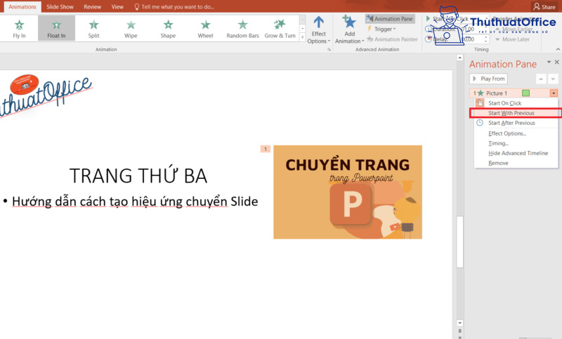 cách chèn logo vào PowerPoint