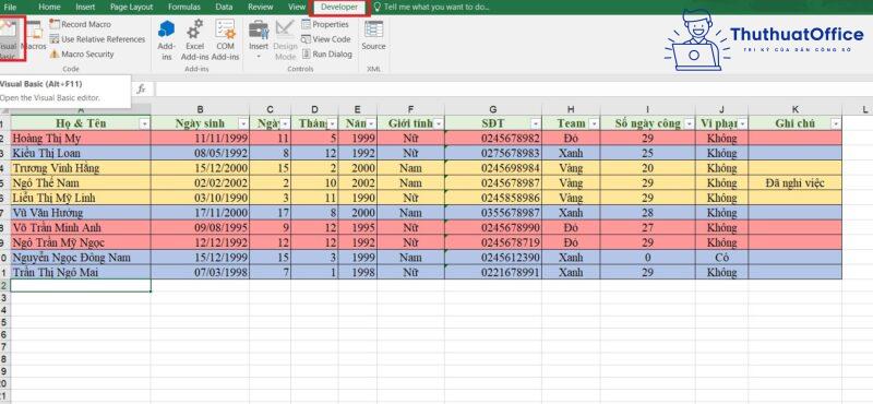 copy sheet trong Excel