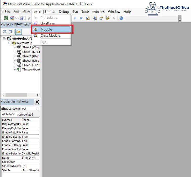 copy sheet trong Excel