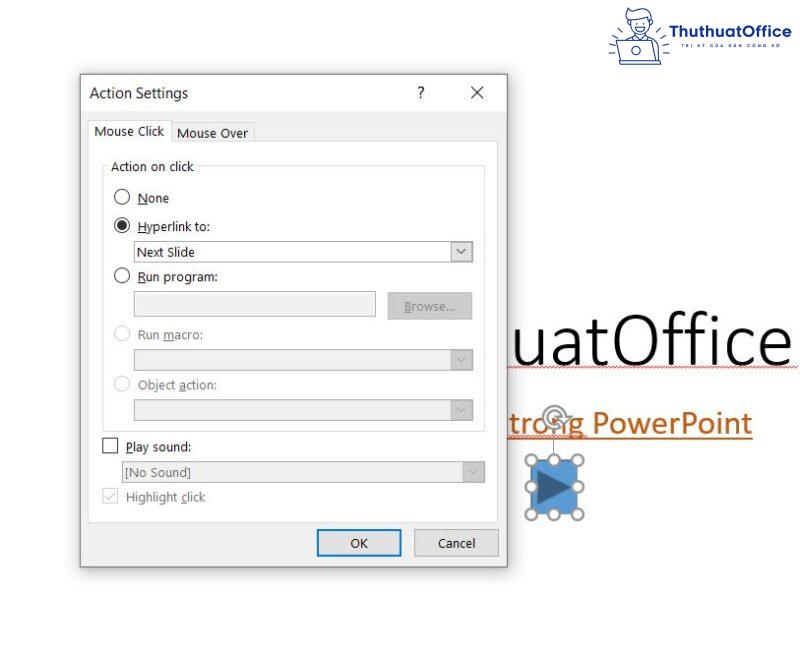 hyperlink trong PowerPoint