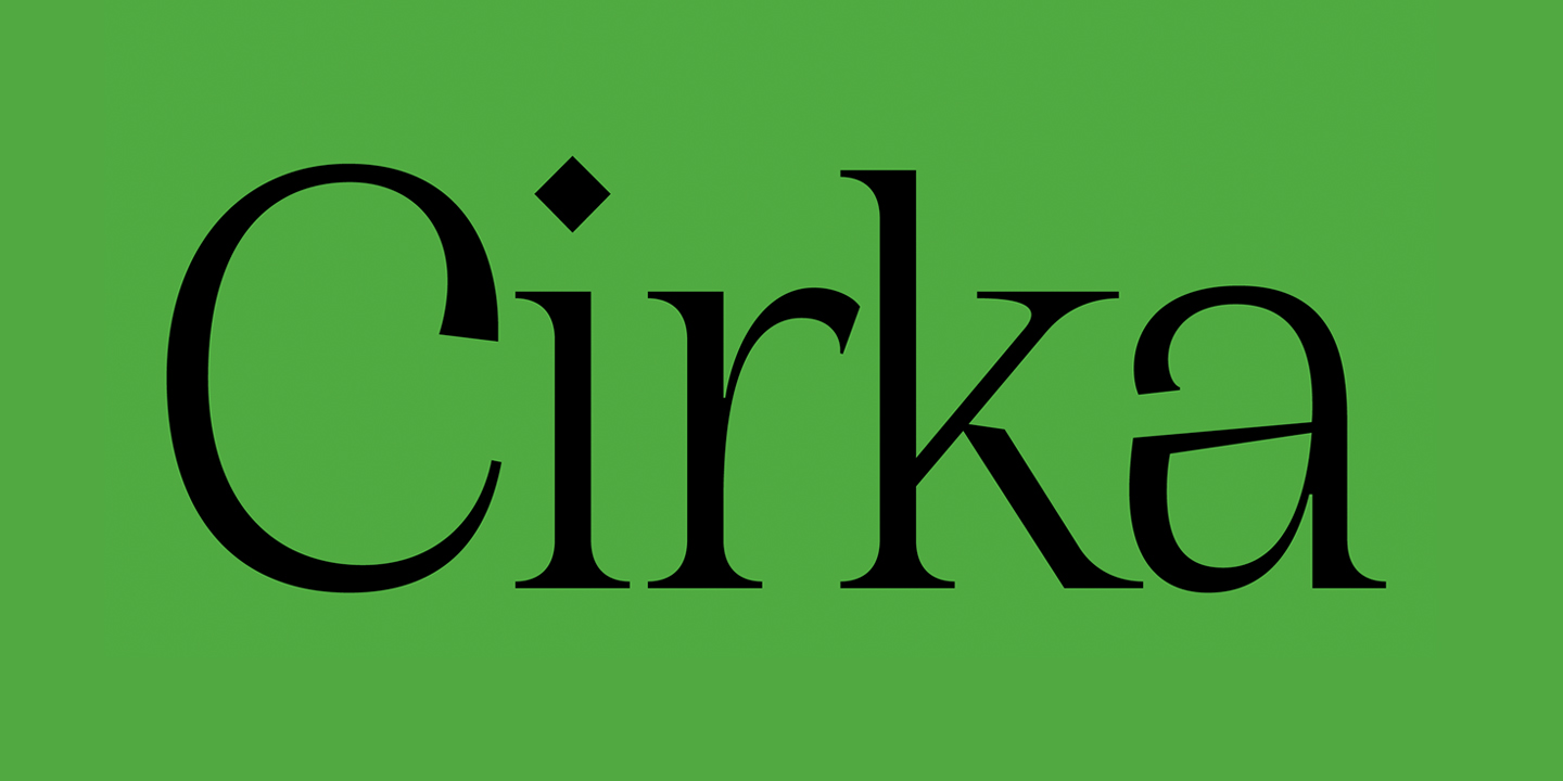 Cirka Font Family Full 4 font