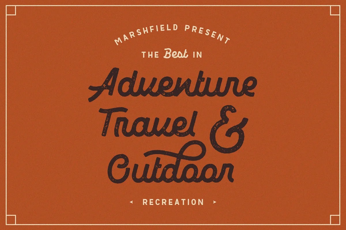 Marshfield Typeface font