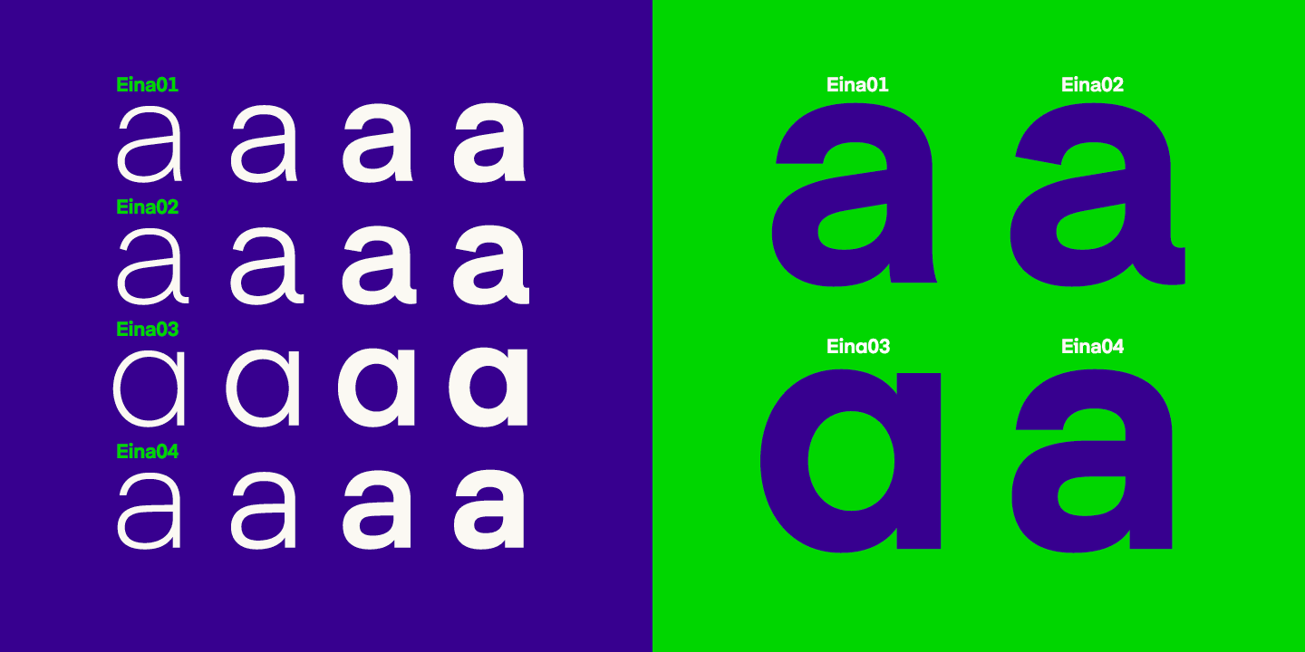 Eina Font Family 2