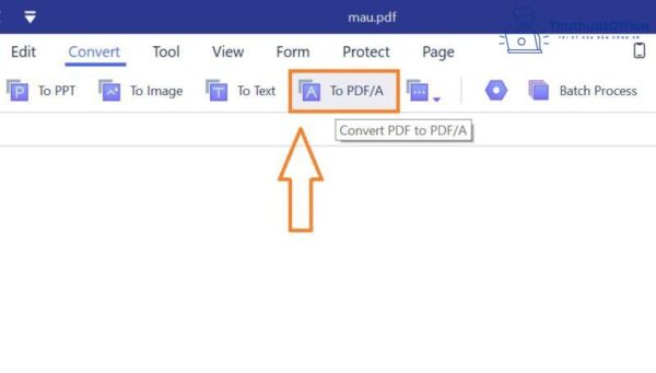 chuyển file excel sang pdf không mất định dạng