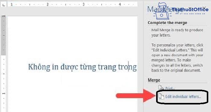 file Word không in được