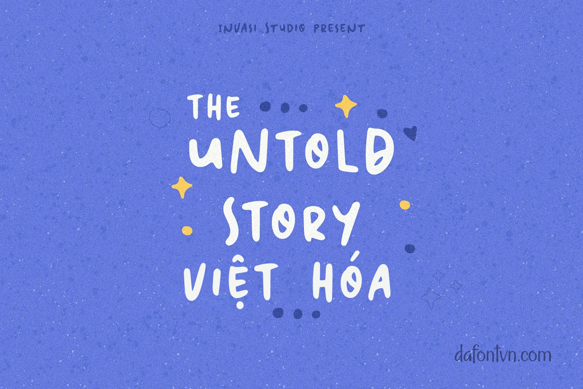 Font Untold Story Việt Hóa